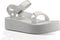 Teva W FLATFORM UNIVERSAL - Plateau Sandalen - Vegan - BRIGHT WHITE - Maat 37