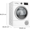 Bosch WTU87675NL - Warmtepompdroger - A+++ - 8 kg