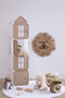 Opberg Jute - Kast - Opberger - H140 - Opvouwbaar - 4 vaks