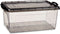 Opbergbak met Deksel Antraciet Plastic 22 L 32 x 20,5 x 50 cm (6 Stuks)