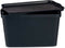 Opbergbak met Deksel Antraciet Plastic 24 L 29,3 x 24,5 x 45 cm (6 Stuks)