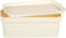 Opbergbak met Deksel Crème Plastic 6 L 21,5 x 11 x 31,5 cm (12 Stuks)
