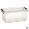 Opbergbak met Deksel Kipit TP545-1 Transparant Plastic (12 Stuks)