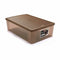 Opbergbak met Deksel Stefanplast Elegance Beige Plastic 38,5 x 17 x 59,5 cm (6 Stuks)