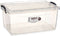 Opbergbak met Deksel Transparant Plastic 22 L 32 x 20,5 x 50 cm (6 Stuks)