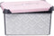 Opbergbak met Deksel Vibes Grijs Roze Plastic 10 L (22,7 x 16,5 x 34,5 cm) (12 Stuks)