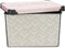 Opbergbak met Deksel Vibes Pijlen Roze Plastic 17 L 28 x 22 x 37 cm (12 Stuks)
