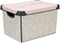 Opbergbak met Deksel Vibes Pijlen Roze Plastic 17 L 28 x 22 x 37 cm (12 Stuks)