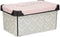 Opbergbak met Deksel Vibes Pijlen Roze Plastic 5 L 19 x 13,5 x 29,5 cm (12 Stuks)