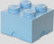 Opbergbox Brick 4, Lichtblauw - LEGO