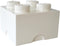 Opbergbox Brick 4, Wit - LEGO