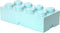 Opbergbox Brick 8, Blauw - LEGO