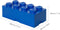 Opbergbox Brick 8, Blauw - LEGO