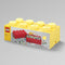 Opbergbox Brick 8, Pastelgeel - LEGO