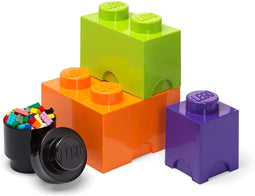 Opbergbox Brick Halloween Editie, Set van 4 Stuks - LEGO