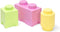 Opbergbox Brick Pastel Set van 3 Stuks - 4014