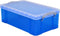 Opbergbox Really Useful 12 liter 465x270x150 mm transparant blauw