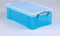 Opbergbox Really Useful 12 liter 465x270x150 mm transparant blauw