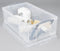 Opbergbox Really Useful 12 liter 465x270x150 mm transparant blauw