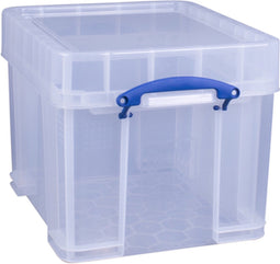 Opbergbox Really Useful 35 liter 480x390x345 mm transparant wit