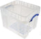 Opbergbox Really Useful 35 liter 480x390x345 mm transparant wit