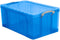 Opbergbox ru 64ltr 710x440x310mm transp blauw | Krimp a 1 stuk
