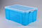 Opbergbox ru 64ltr 710x440x310mm transp blauw | Krimp a 1 stuk