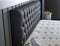 Opbergboxspring Chestybedd Antraciet 140x200