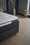 Opbergboxspring Chestybedd Antraciet 90x200 - Eenpersoons