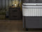 Opbergboxspring Modebedd Antraciet 90x200 - Eenpersoons