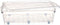 Opbergdoos op Wielen Transparant Plastic 40 L 46,5 x 20 x 72,2 cm (6 Stuks)