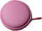 Opbergdoosje Rond Roze oordopjes - 8.5 cm met rits