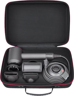 Opberghoes Travel Case geschikt voor Dyson Supersonic - Beschermhoes - Opbergtas voor Föhn en Accessoires - Zwart