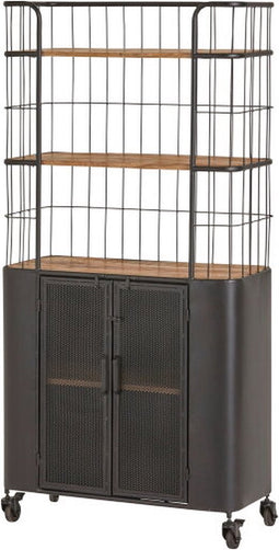 Opbergkast Iron Lady 85 cm - Metaal | MySons