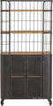 Opbergkast Iron Lady 85 cm - Metaal | MySons
