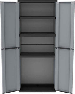 Opbergkast J-line grijs 68x38H163cm