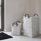 Opbergmand DIX Silver Grey-95