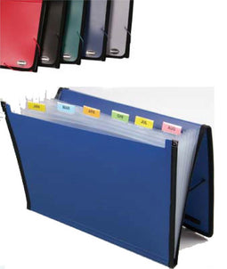 Opbergmap/Sorteermap A4 met 6 secties