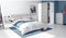 Opbergmeubel - schoenenkast - 2 deuren - betoneffect decor - L55 x D36 x H103 cm - STAR