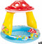 Opblaasbaar Kinderzwembad Intex Zonnetent Champignons 102 x 89 x 102 cm 45 L (6 Stuks)