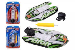 Opblaasbare speelgoed speedboat