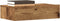vidaXL - Nachtkastje - 60x35 - cm - spaanplaat - oud - hout