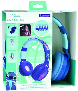 Lexibook HPBT015D - Draadloze Bluetooth Koptelefoon - Kinderveilig volume - Blauw Roze