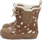 Konges Sløjd - Thermo Boots Print - Laarzen - Botten - Deer Brown - Regenlaarzen