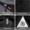 vidaXL - Tunneltent - 3-persoons - waterdicht - verduisterend - stof - wit