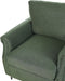 VIETAS - Fauteuil - Groen - Polyester