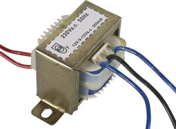 OPEN-CHASSIS TRANSFORMATOR 12VA 2 x 12V 500mA (212012C)