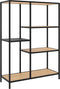 Open Kast Rechthoek - 5 vakken - Geen Deuren - 70x35x112cm