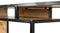 Open vakkenkast Levels - 150x35x90 - mangohout/ijzer