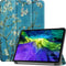 imoshion Tablet Hoes Geschikt voor iPad Pro 11 (2022) / iPad Pro 11 (2021) / iPad Pro 11 (2020) / iPad Pro 11 (2018) - imoshion Design Trifold Bookcase - Groen / Meerkleurig /Green Plant